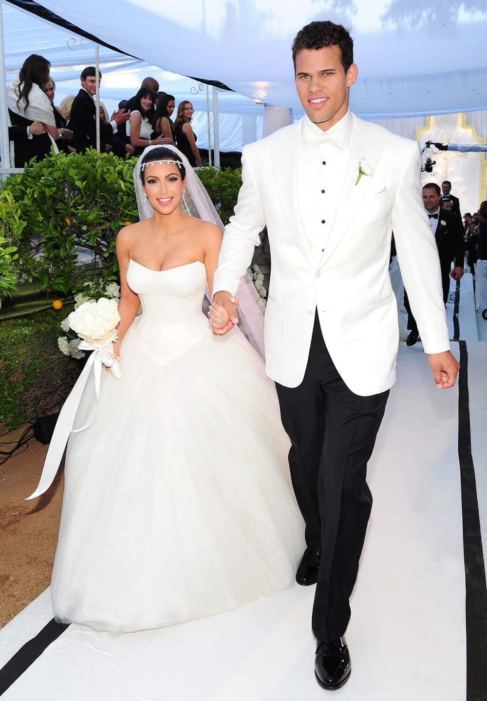 Kim Kardashian Jokes About Her Divorces During Pre Wedding Toast Us Weekly