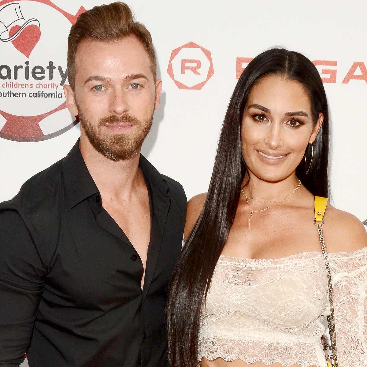 Brie and Nikki Bella attend FIT Fashion Show in New York City