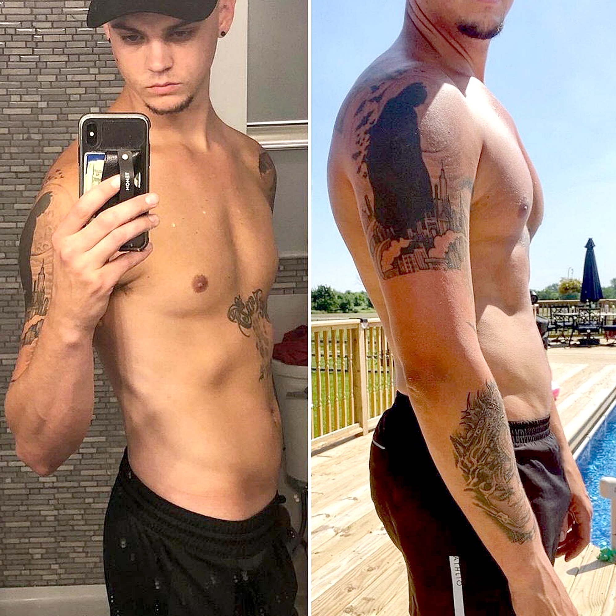 Teen Mom's Tyler Baltierra Shows Off Results of Fitness Journey