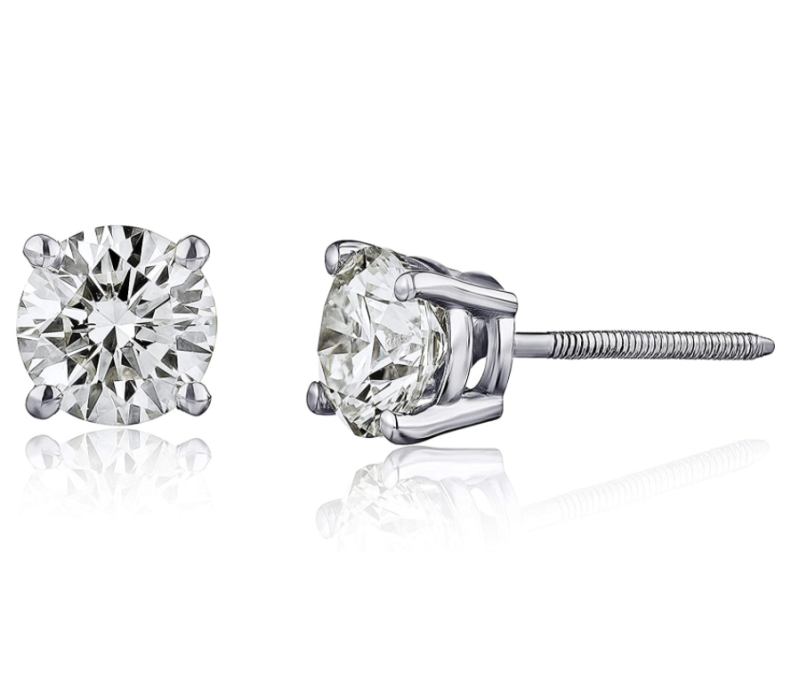 Diamond Studs on Amazon Up Are to 25% Off — Limited Time | Us Weekly