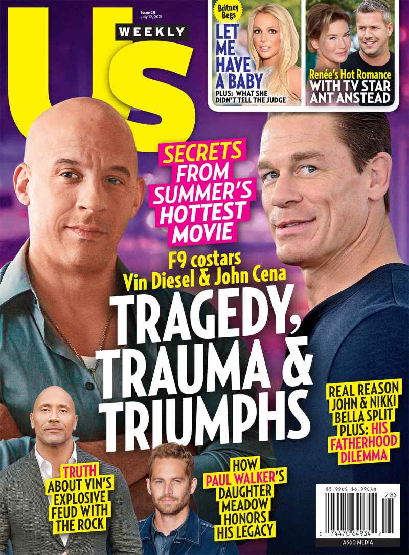 Us Weekly Issue 2821 Cover Vin Diesel John Cena