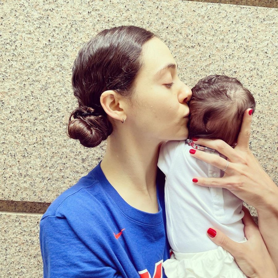 Emmy Rossum, Sam Esmail Share 1st Photo of Their Baby Girl