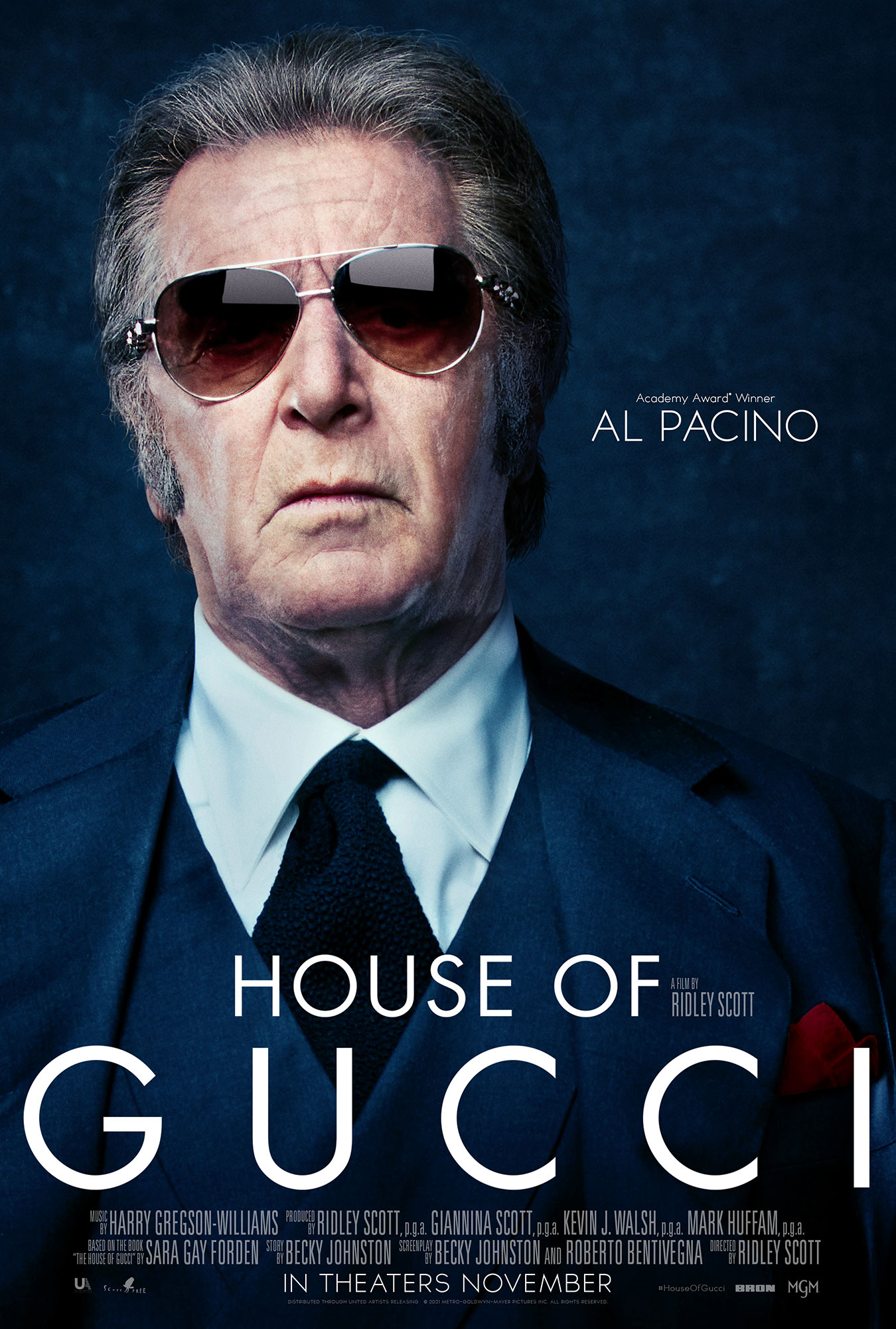 house of gucci jared leto poster