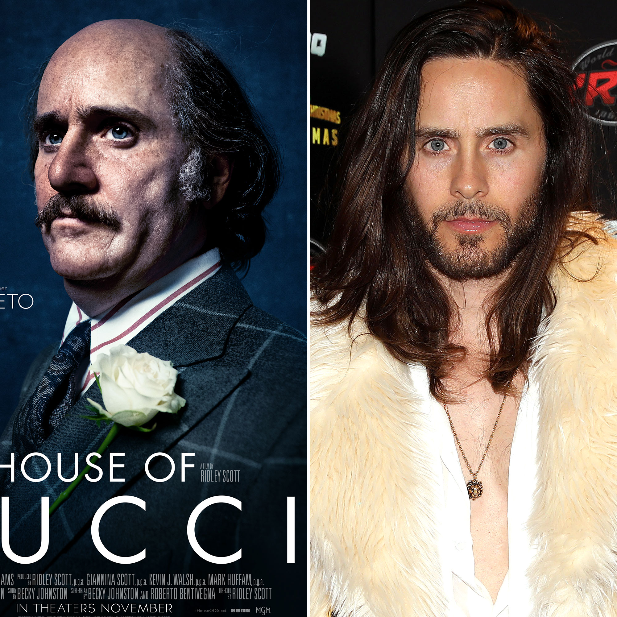 house of gucci jared leto poster