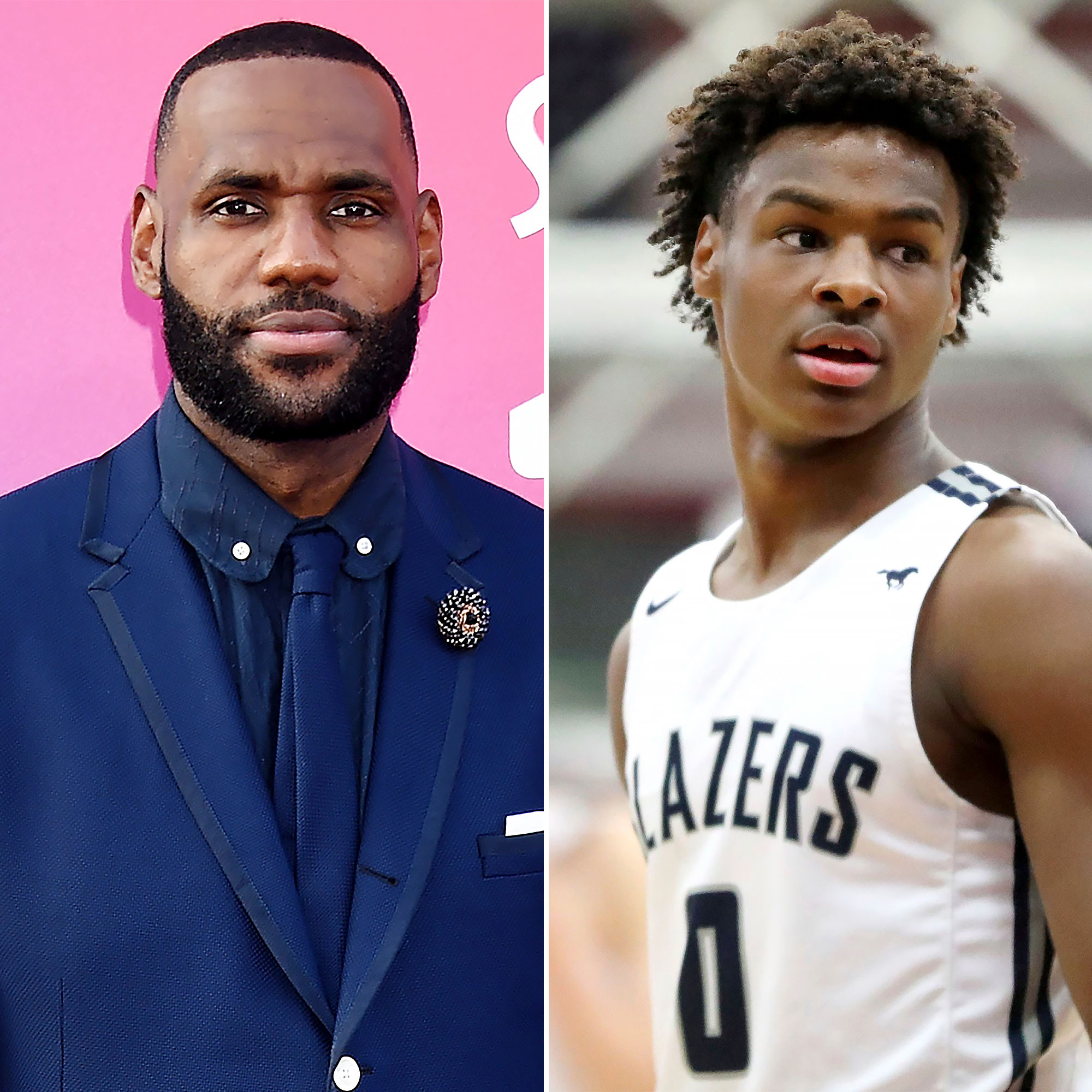 LeBron James Jr Refuses To Wear Dad's Number So People Won't Know