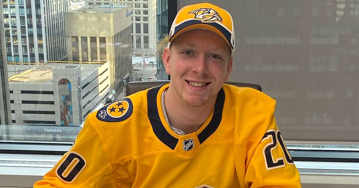 Hockey player Luke Prokop's locker room experience revealed one