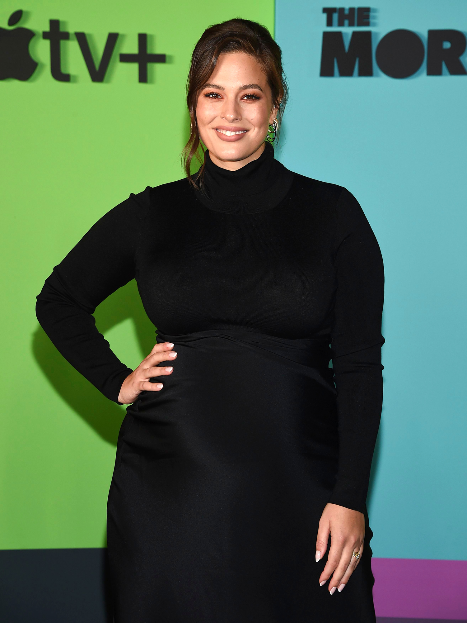 Pregnant Ashley Graham Shows Bare Bump In Cowgirl Inspired Maternity