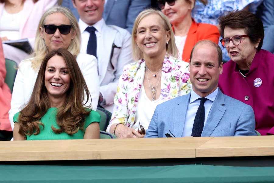 Prince William Kate Middleton Attend Wimbledon Together Photos