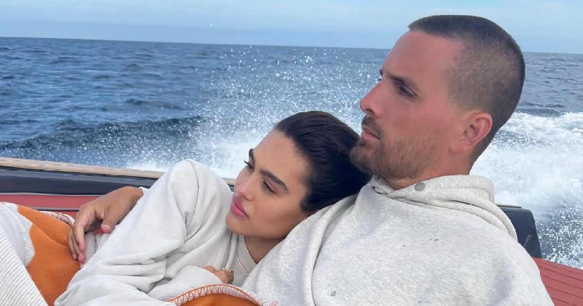 Scott Disick, 38, and girlfriend Amelia Hamlin, 19, return home from  getaway as ex Kourtney Kardashian posts sexy pics