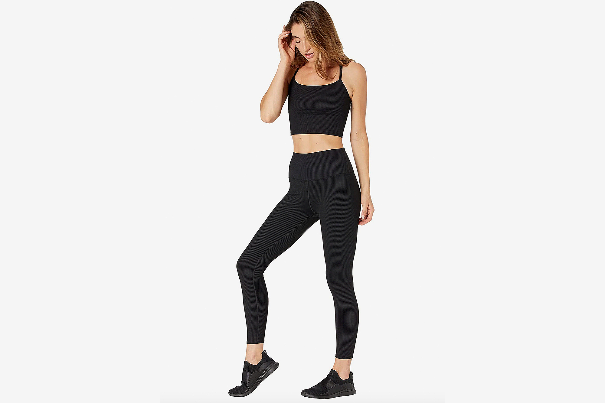 Carbon38 High Rise 7/8 Legging In Cloud Compression - ShopStyle Activewear  Tops