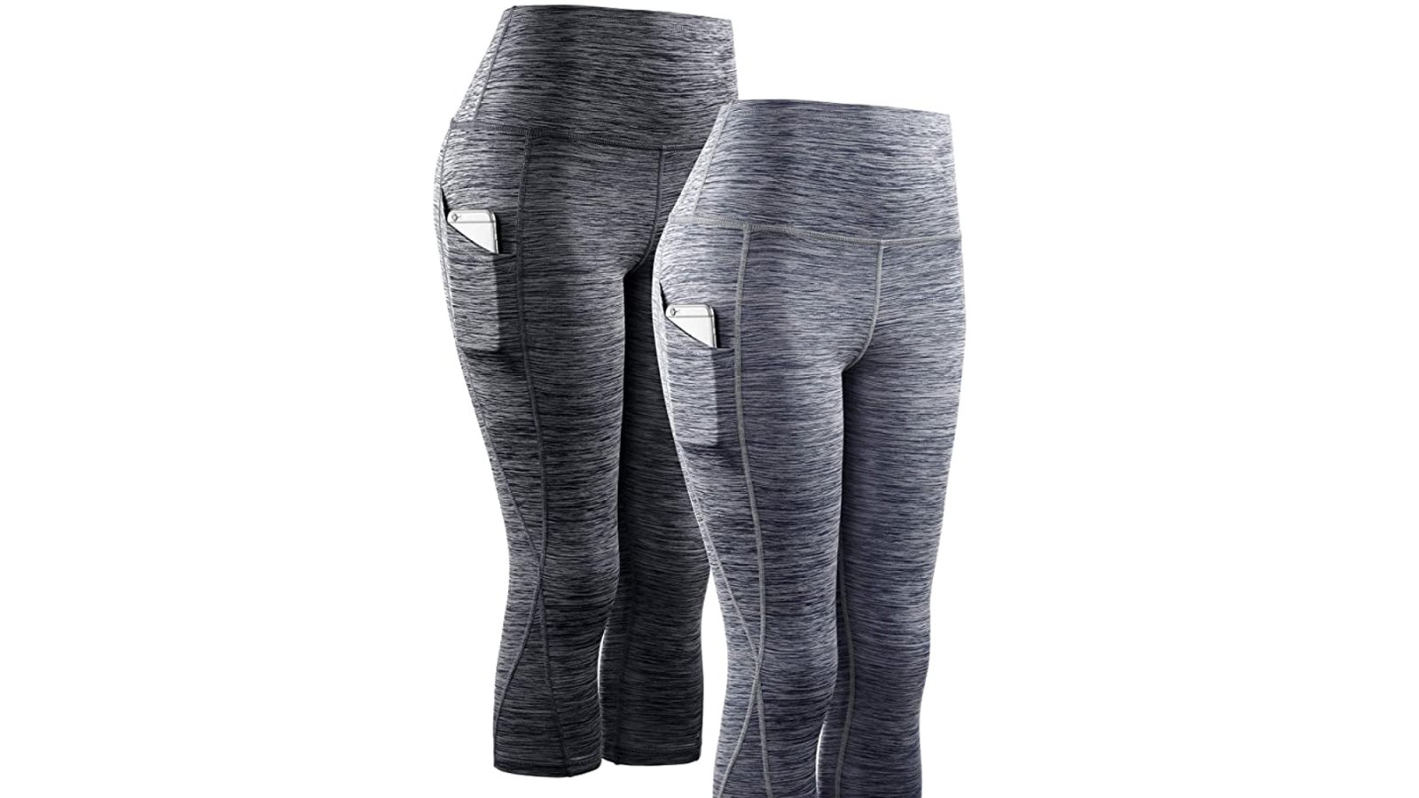 Comfy Yoga Pants - Workout Capris - High Waist Workout Leggings