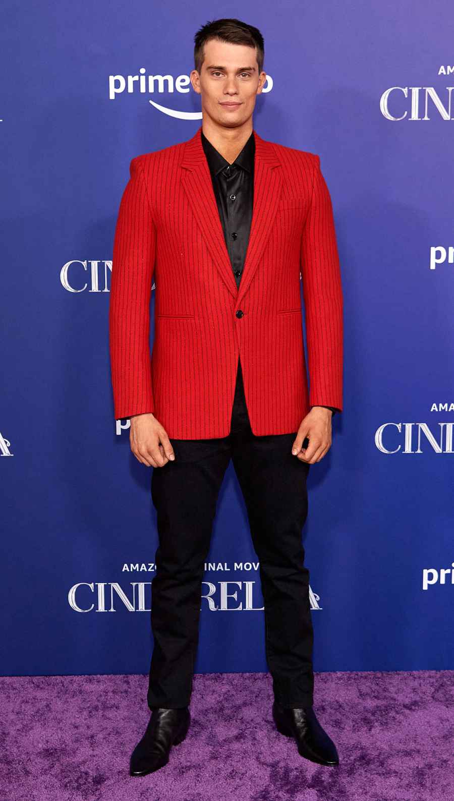 See What Stars Wore Cinderella Red Carpet Nicholas Galitzine