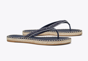 Tory Ribbon Thong Espadrille