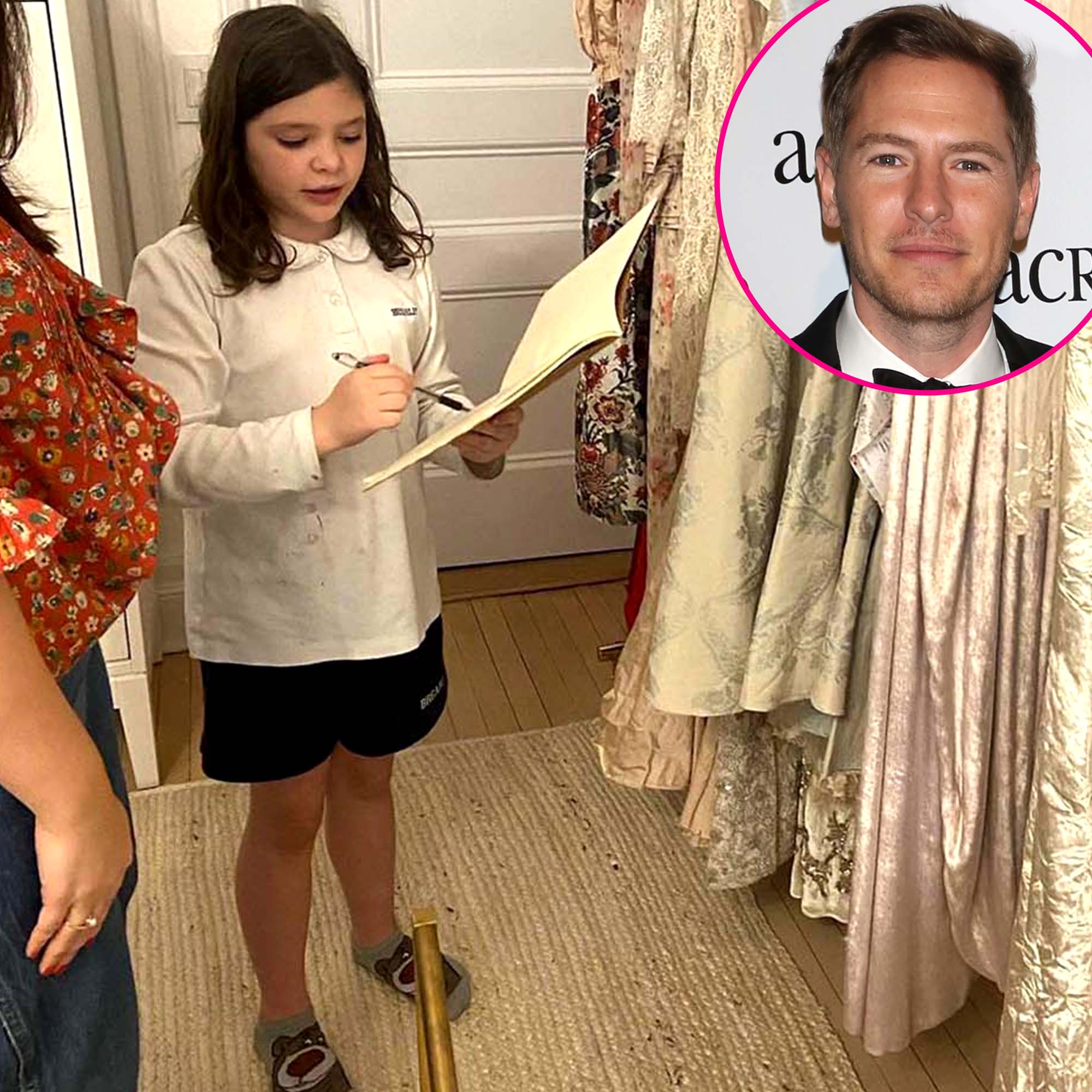 Drew Barrymore s Daughter Designs Dress for Will Kopelman s