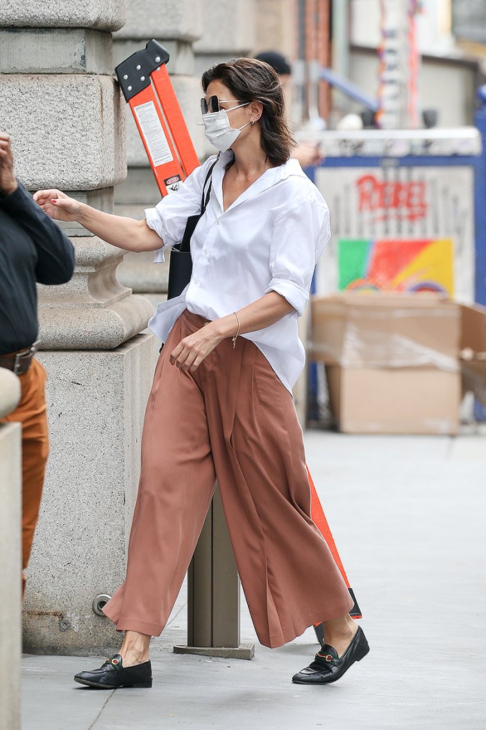 Katie Holmes’ Wide Leg Pants: Channel Her Look for $26