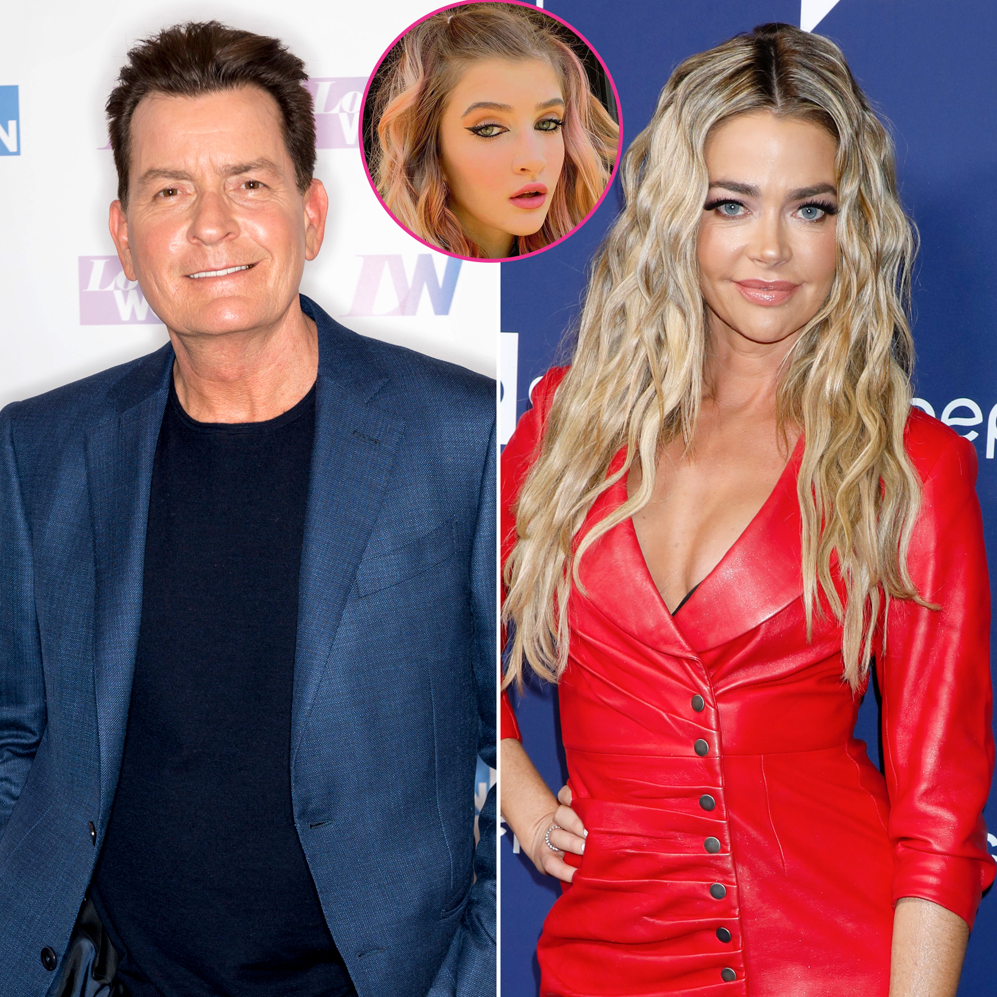 Charlie Sheen Daughter Sami Lives With Me, Not Denise Richards picture
