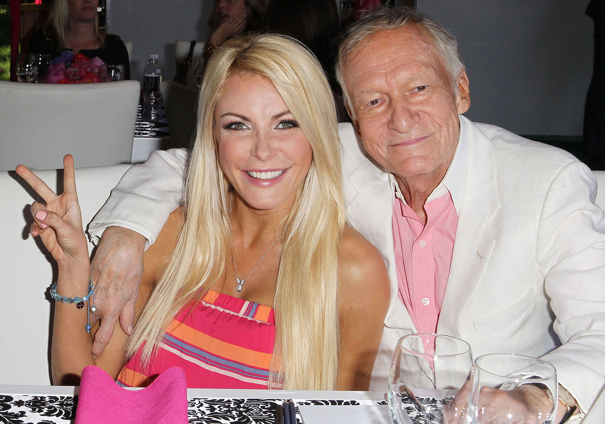 Kcr Sex Videos - Crystal Hefner: Hugh's Exes 'Wouldn't Be Where They Were' Without Him