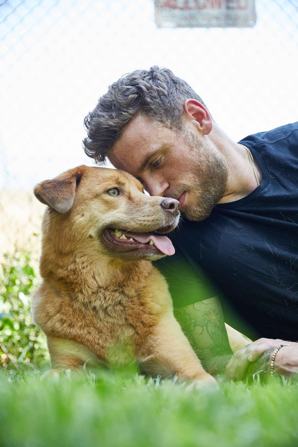 Gus Kenworthy Shows Off Injuries from Playing with His Dog Frank