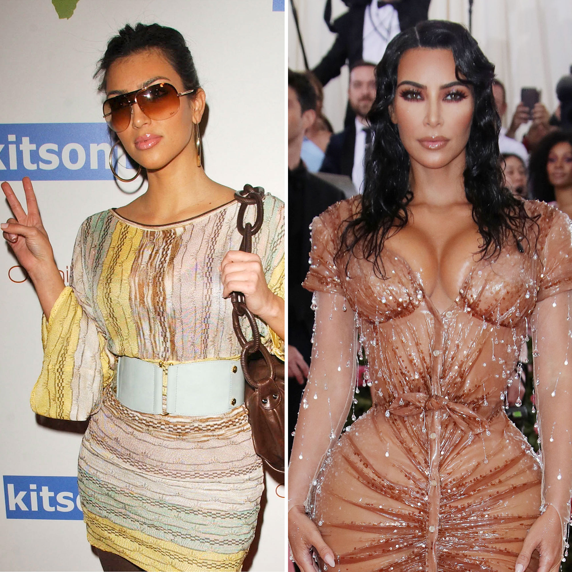 Photos from Kim Kardashian Wears 9 Yeezy Outfits in One Day