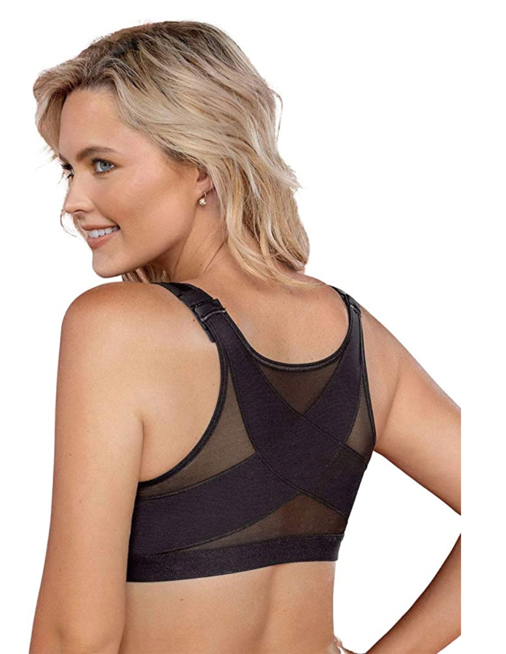 Front Closure Bras for Women Back Support Posture Correction