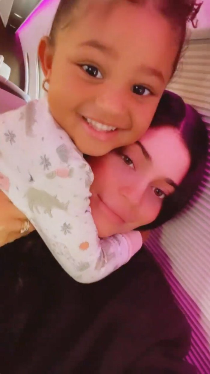 Pregnant Kylie Jenner Catches Daughter Stormi Mimicking Her: Video | Us ...