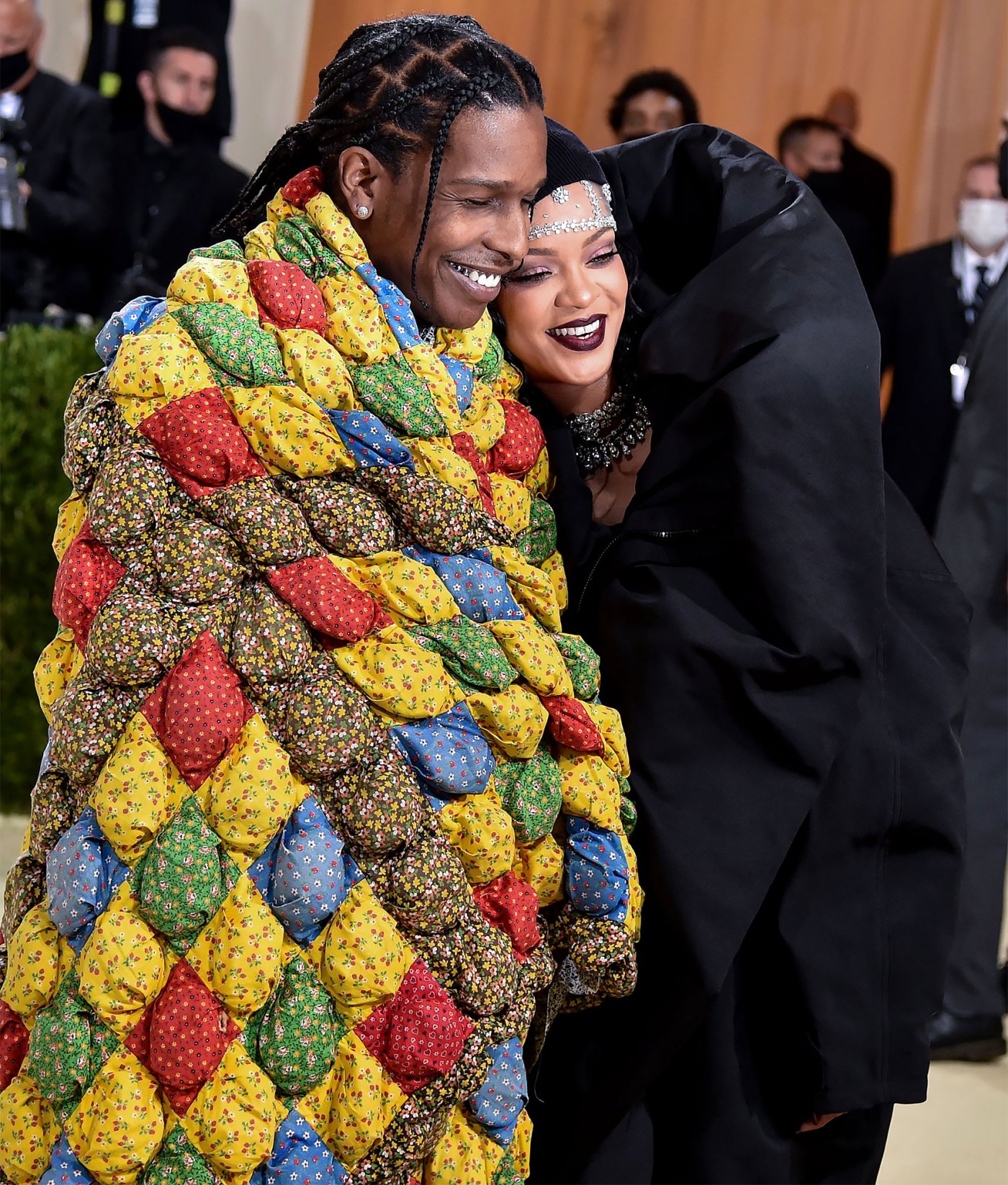 Met Gala 2021 Rihanna, AAP Rocky Arrive Late Together