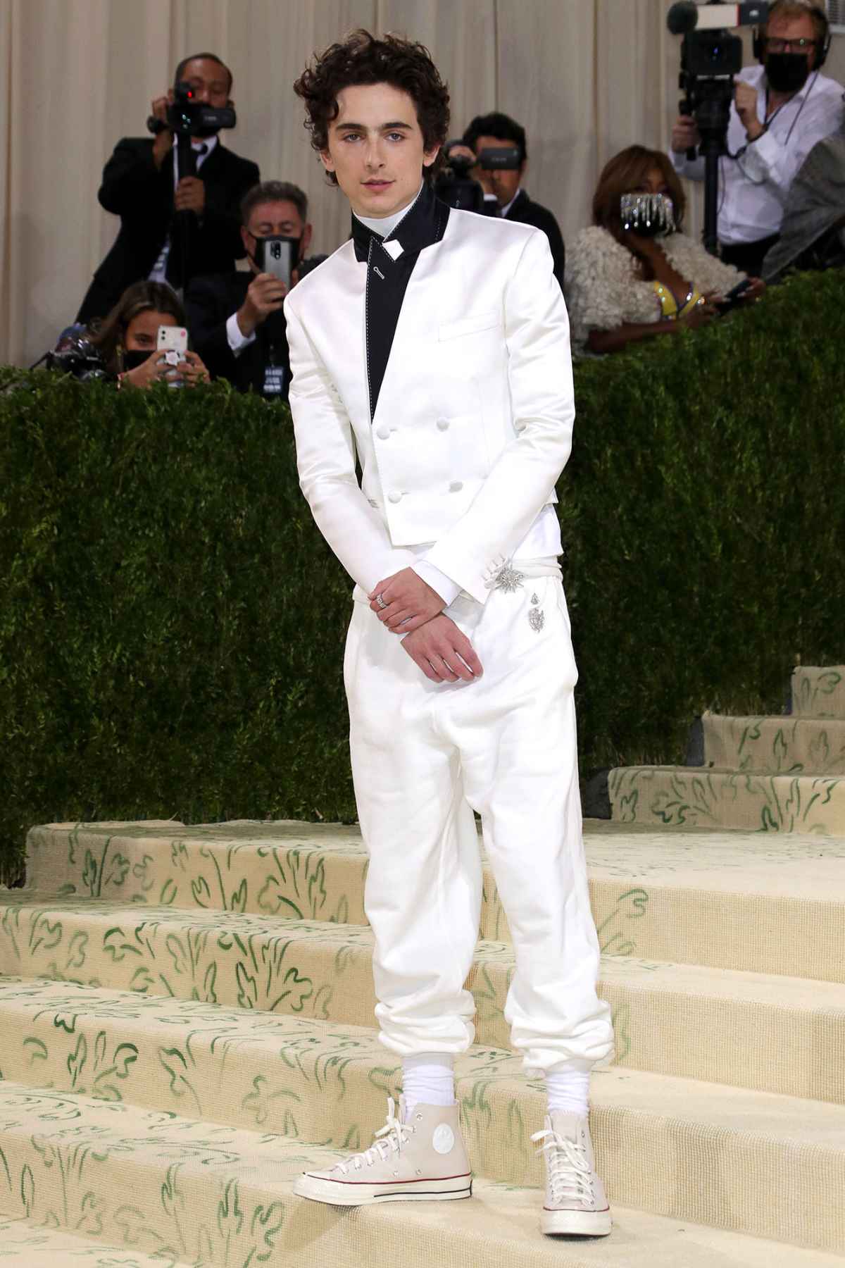 Met Gala 2021: Timothee Chalamet Wears All-White Suit