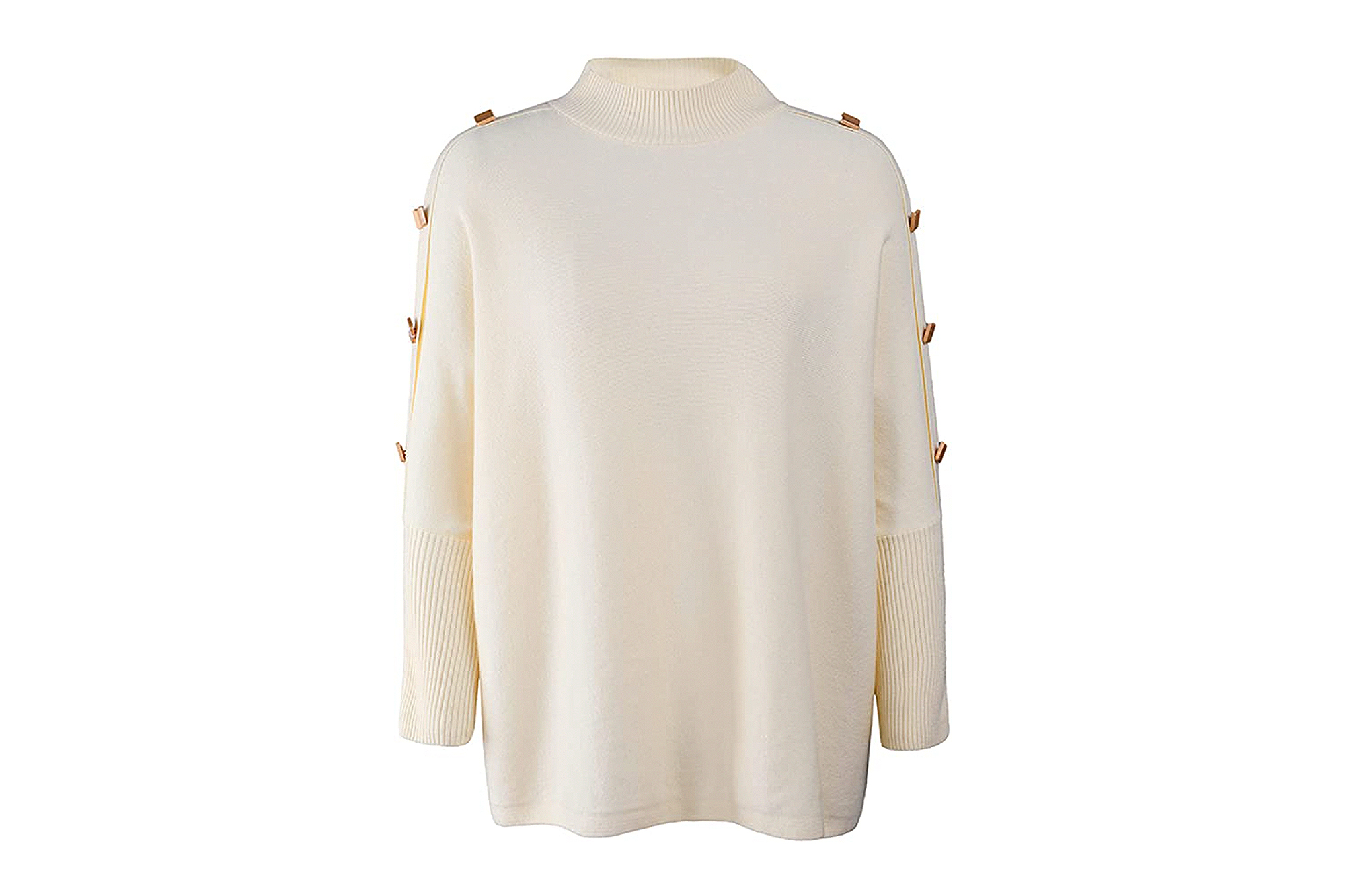 Angashion Fall Sweater Has the Perfect Touch of Gold Hardware Us