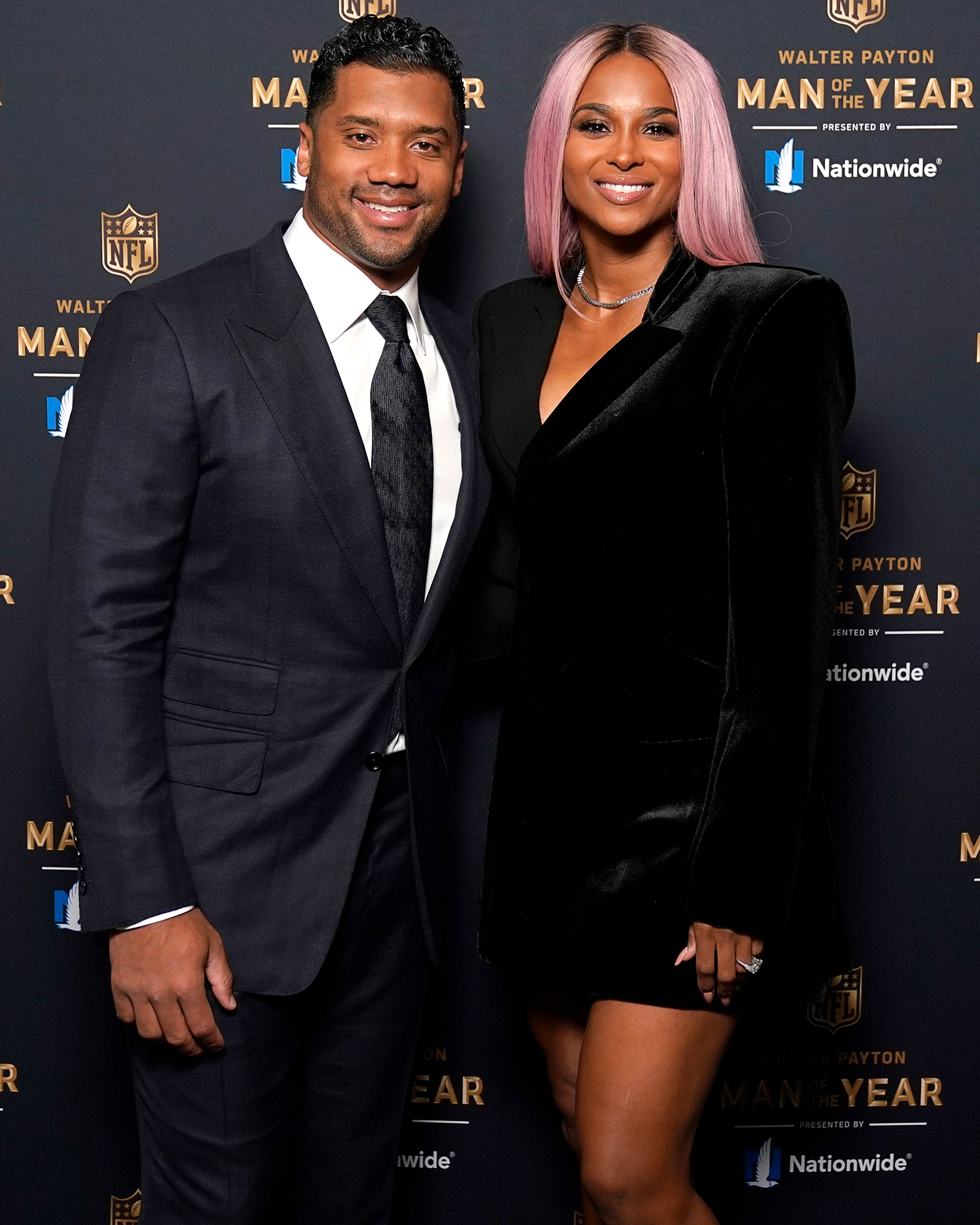 Ciara wears Russell Wilson's number and Super Bowl ring at 2021