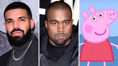 多年来，坎耶·维斯特 (Kanye West) 与小猪佩奇德雷克 (Drake Peppa Pig) 都曾有过争执