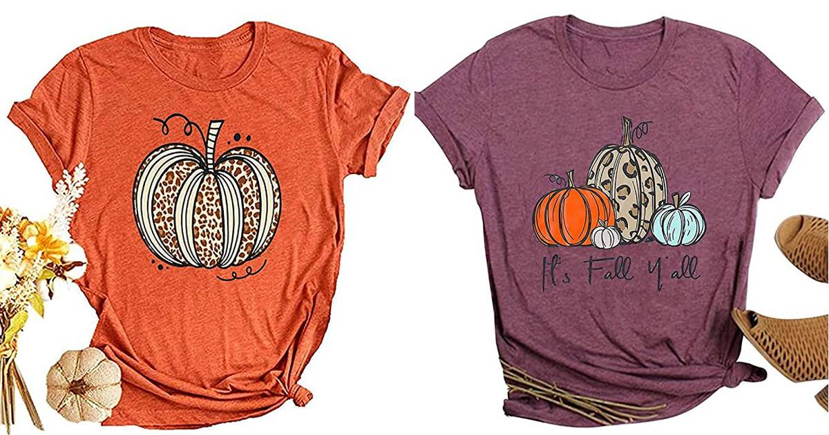 7 Fun and Festive Fall T-Shirts to Celebrate Autumn