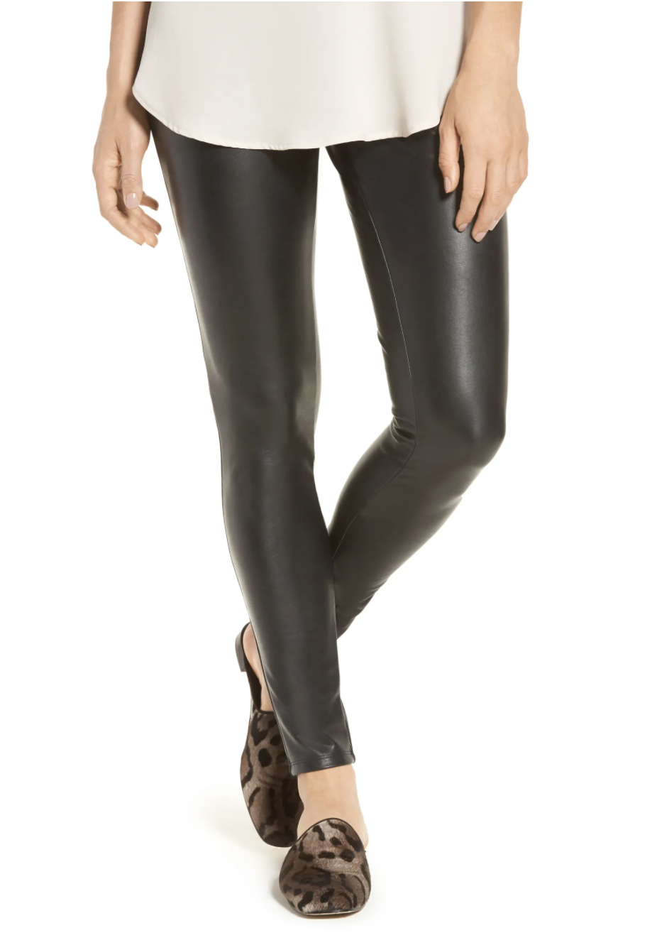 7 Faux-Leather Leggings That Rival Spanx — And Are Half the Price