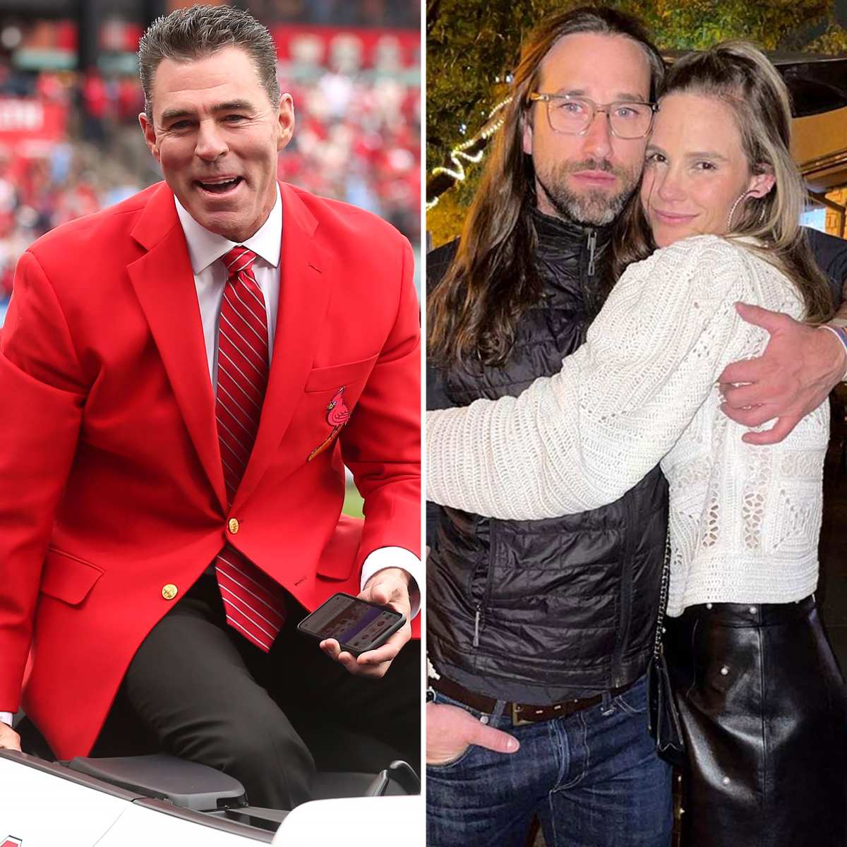 Jim Edmonds Reacts to Ex Meghan King's Wedding to Cuffe Owens