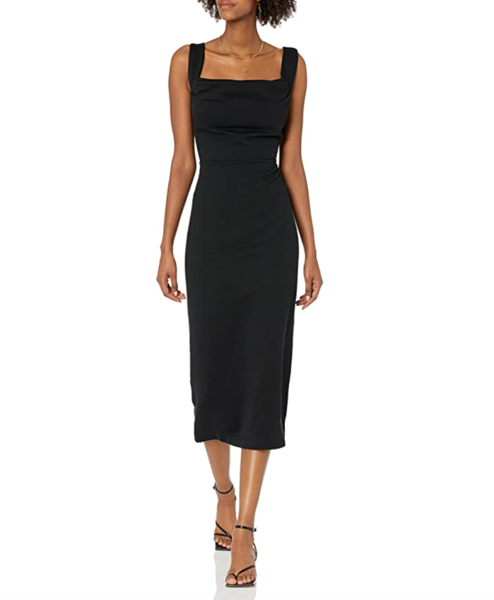 Making the Cut Elegant Knit Midi Dress Fits the Body Like a Glove | Us ...