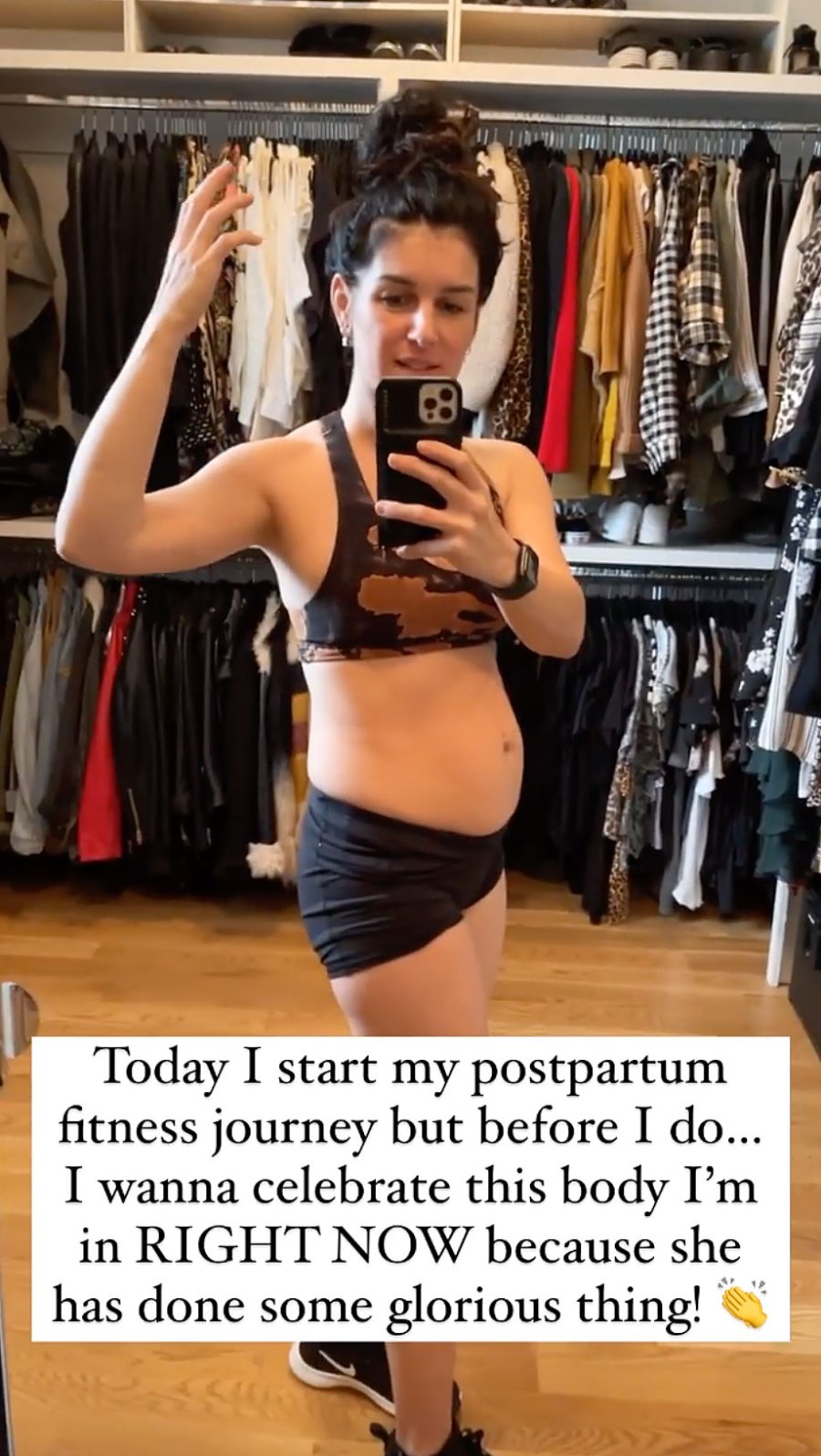 Shenae Grimes displays growing baby bump as she models Calvin Klein bra and  underwear set