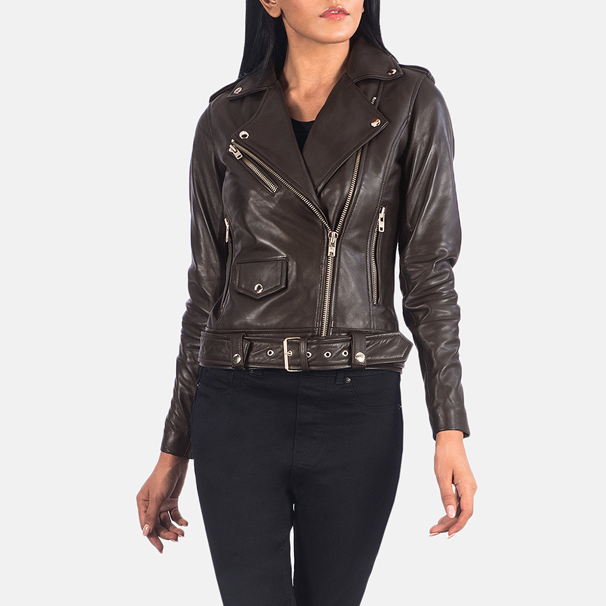 The Jacket Maker Review: Feminine Leather Jackets - Lizzie in Lace