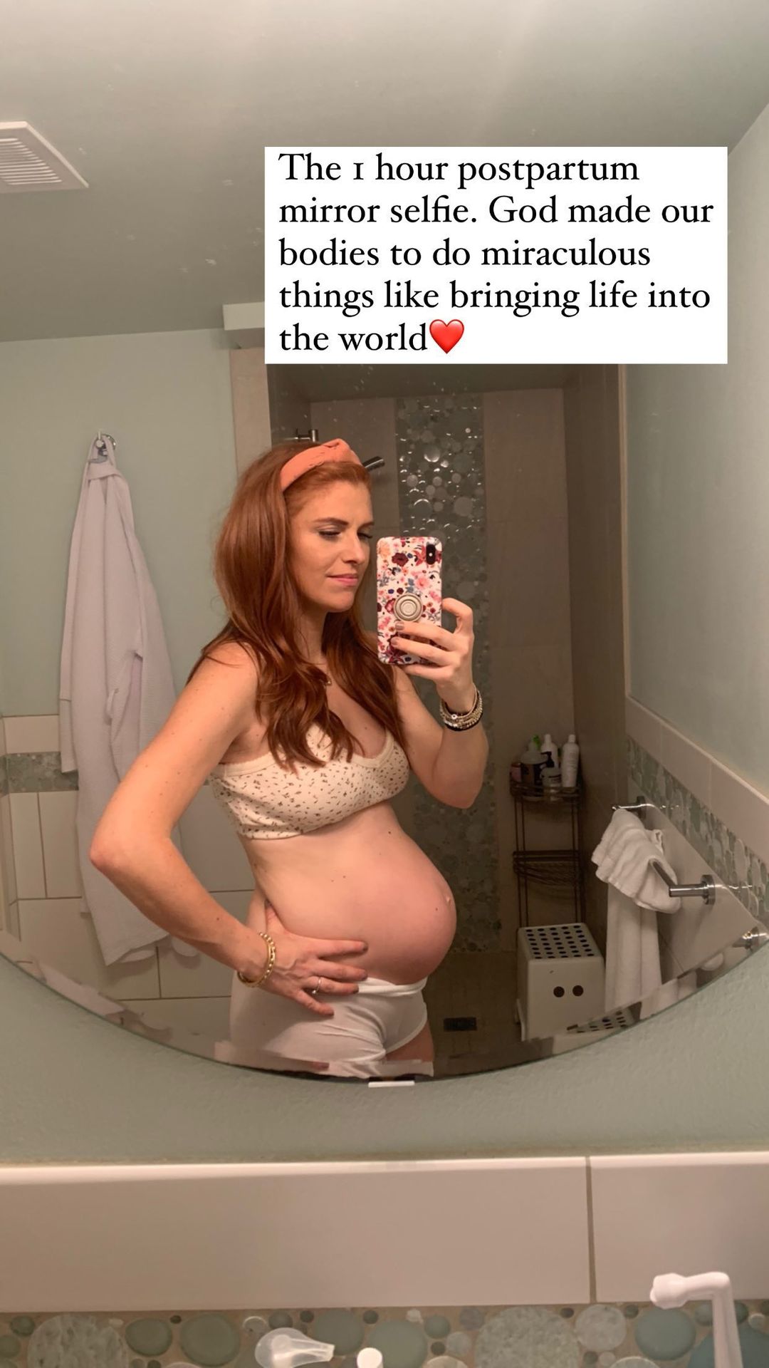 Birthing Porn Captions - Celeb Moms Debut Postpartum Bodies Days After Giving Birth