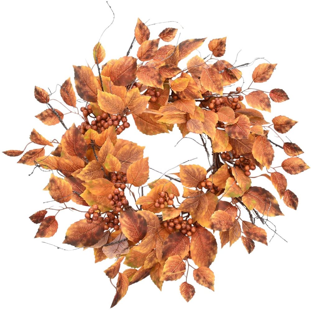 Cloris Art Artificial Fall Wreath