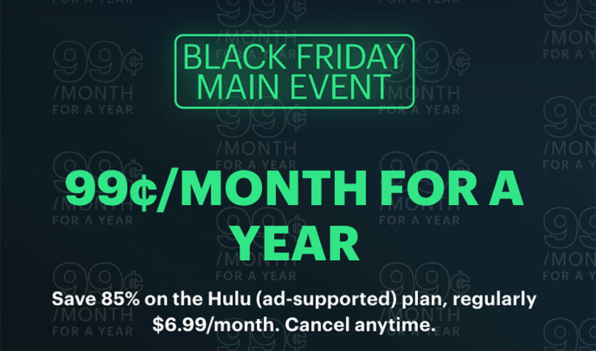 best-cyber-monday-deals-hulu-99c