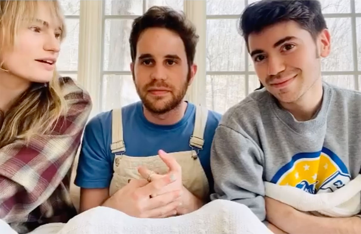 Cronograma do relacionamento dos recém-casados ​​Ben Platt e Noah Galvin