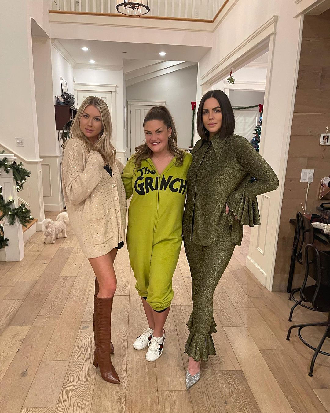 Kendall Jenner Wore PJs to a Holiday Party