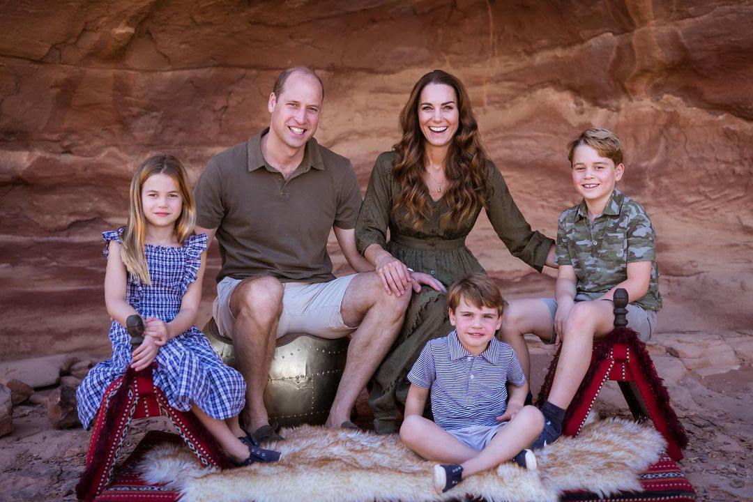 Los momentos más dulces del príncipe William y Kate Middleton con sus hijos