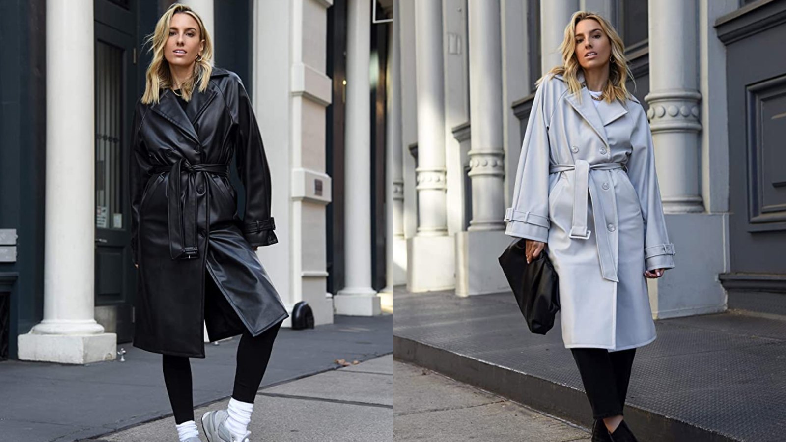 I used to hate faux leather coats, but these outfits changed my mind