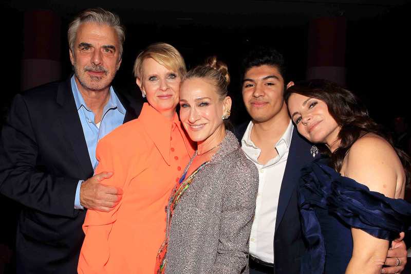 Willie Garson Son Nathen Had Amazing Time at And Just Like That Premiere 3 Months After Father Death 2 Chris Noth, Cynthia Nixon, Sarah Jessia Parker, Nathen Garson, Kristin Davis