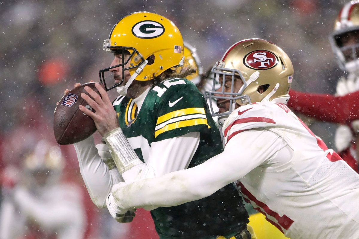 Twitter celebrates as Packers' anti-vaxxer Aaron Rodgers gets ousted from  playoffs by 49ers