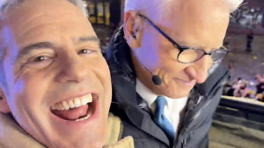 Andy Cohen Reacts After Stephen Colbert Jokes About His Drunk NYE | Us ...