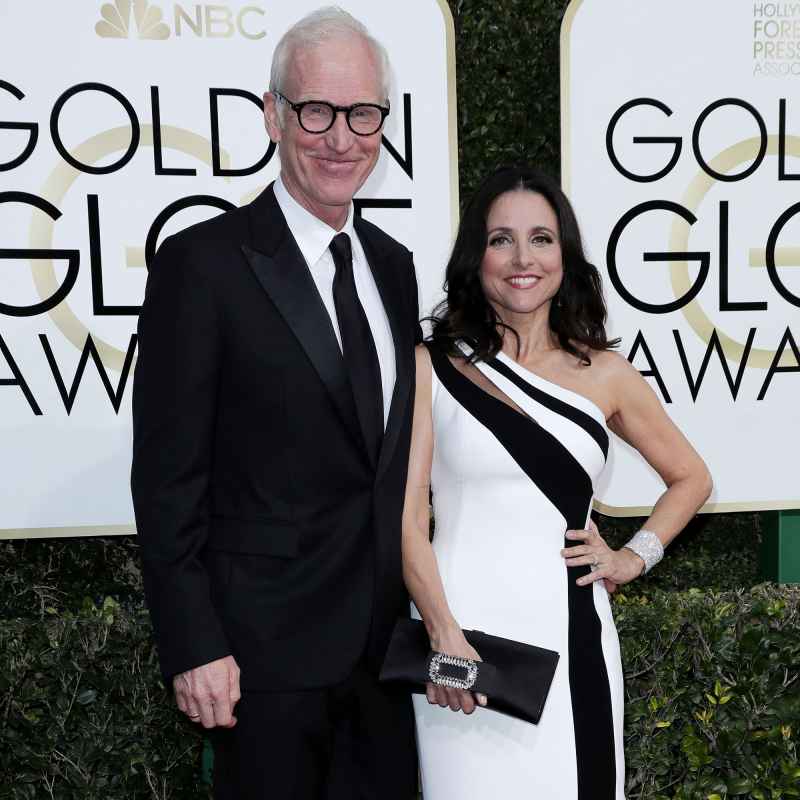 Linha do tempo do relacionamento de Julia Louis Dreyfus Brad Hall