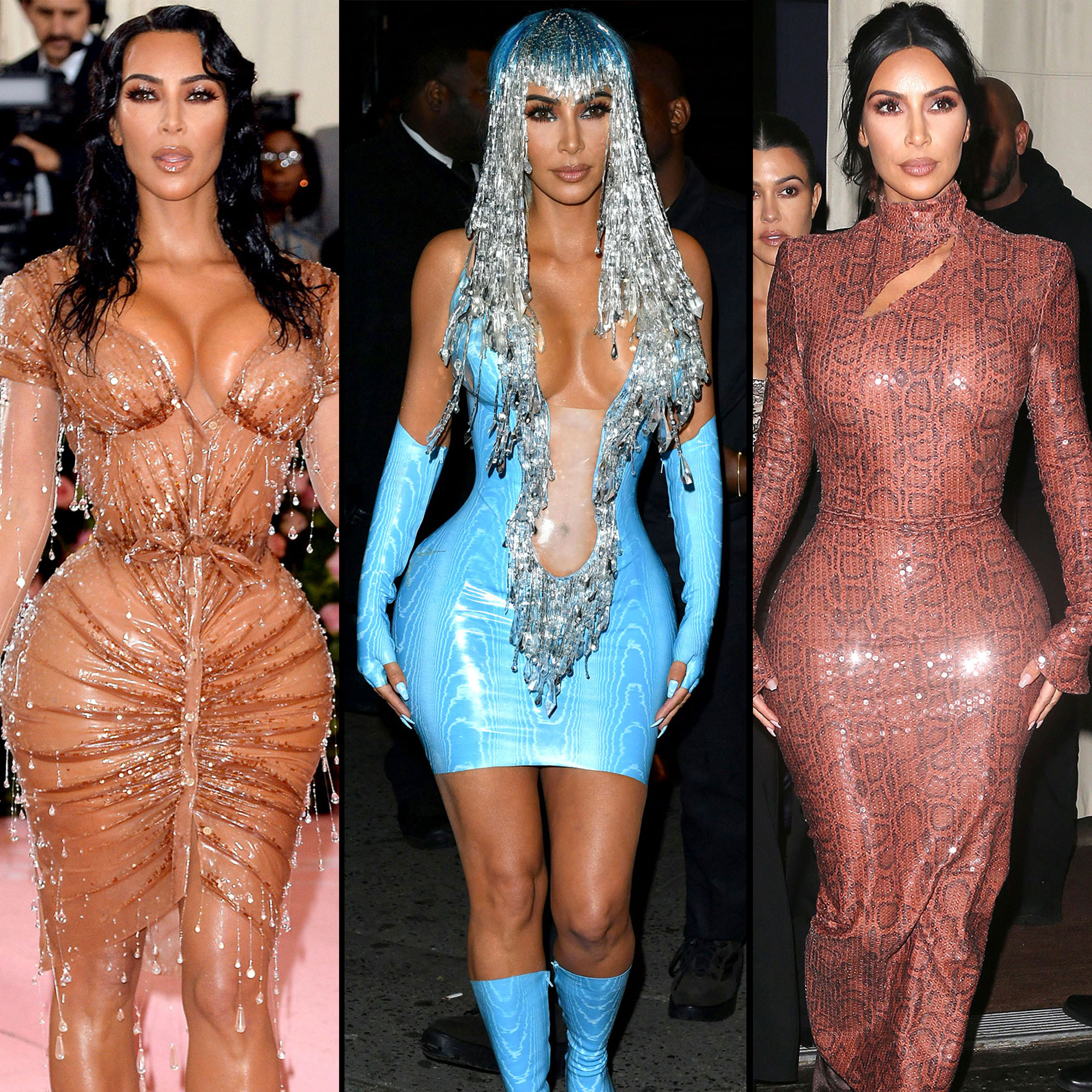 Kim Kardashian s Best Mugler Fashion Moments Photos Us Weekly