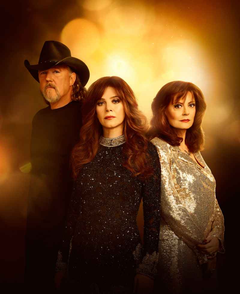 Monarch Trace Adkins Anna Friel and Susan Sarandon Hollywood Hits Pause