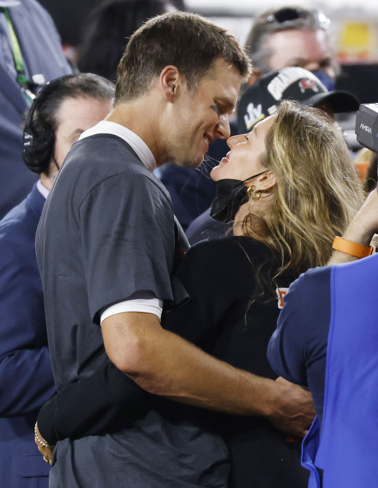 Tom Brady: It 'Pains' Gisele Bundchen to See Me Get Hit During Games